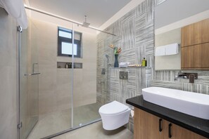 Villa Deluxe, balcón | Baño