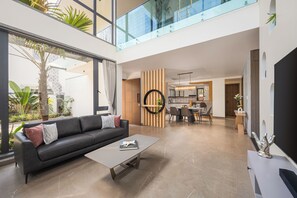 Living area - Cloud 7 by ELIVAAS Luxurious 4 BHK Villa (Vagator)