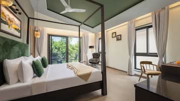 Villa Deluxe, balcón