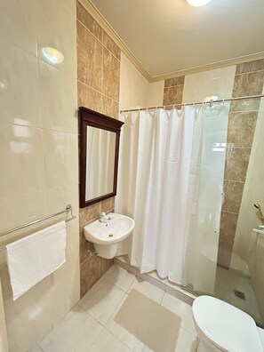 Bidet, towels, soap, toilet paper - Maadi Apartment with Stunning City Views (Cairo Governorate)