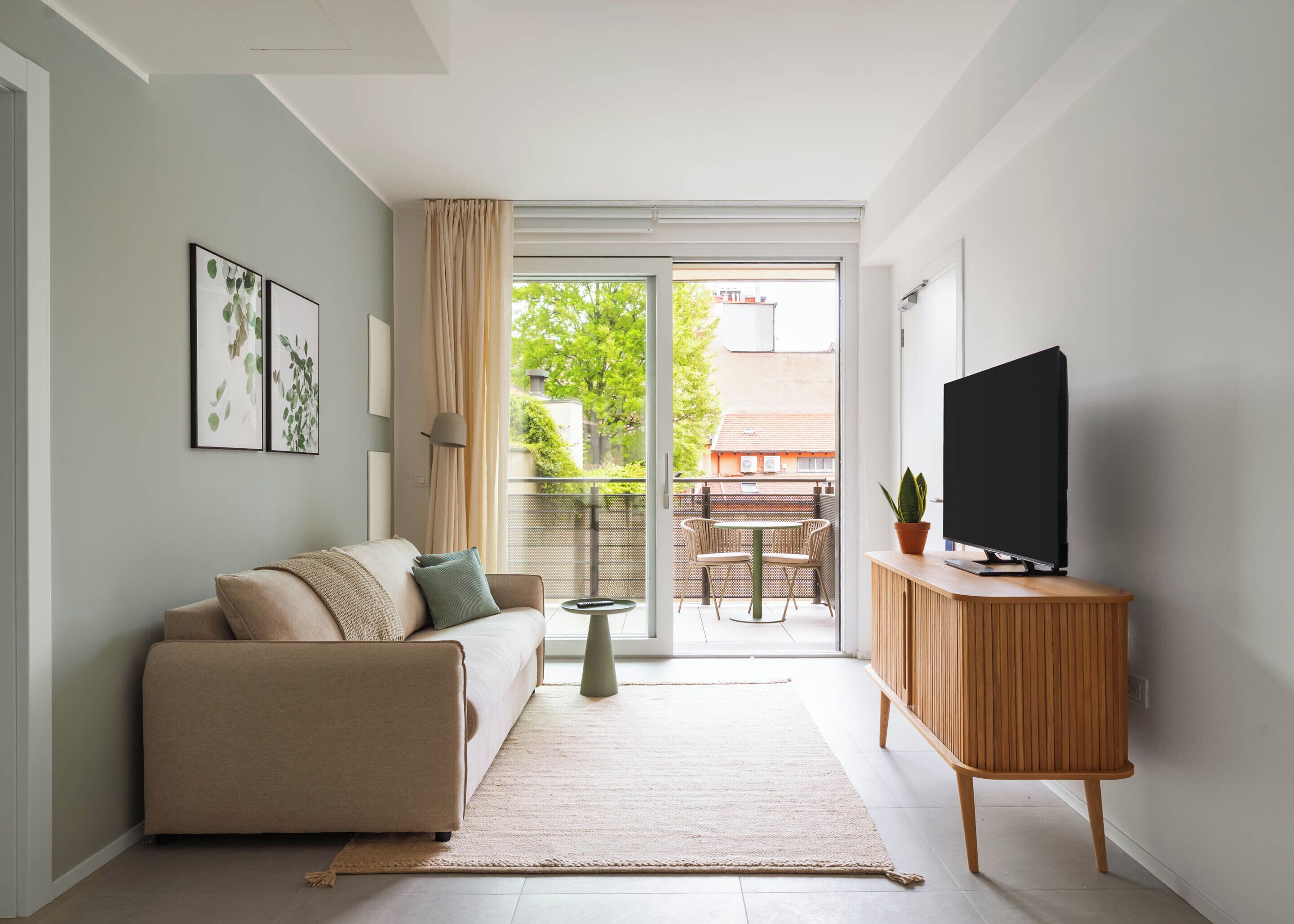 Two Bedroom Apartment with Terrace | Coin séjour