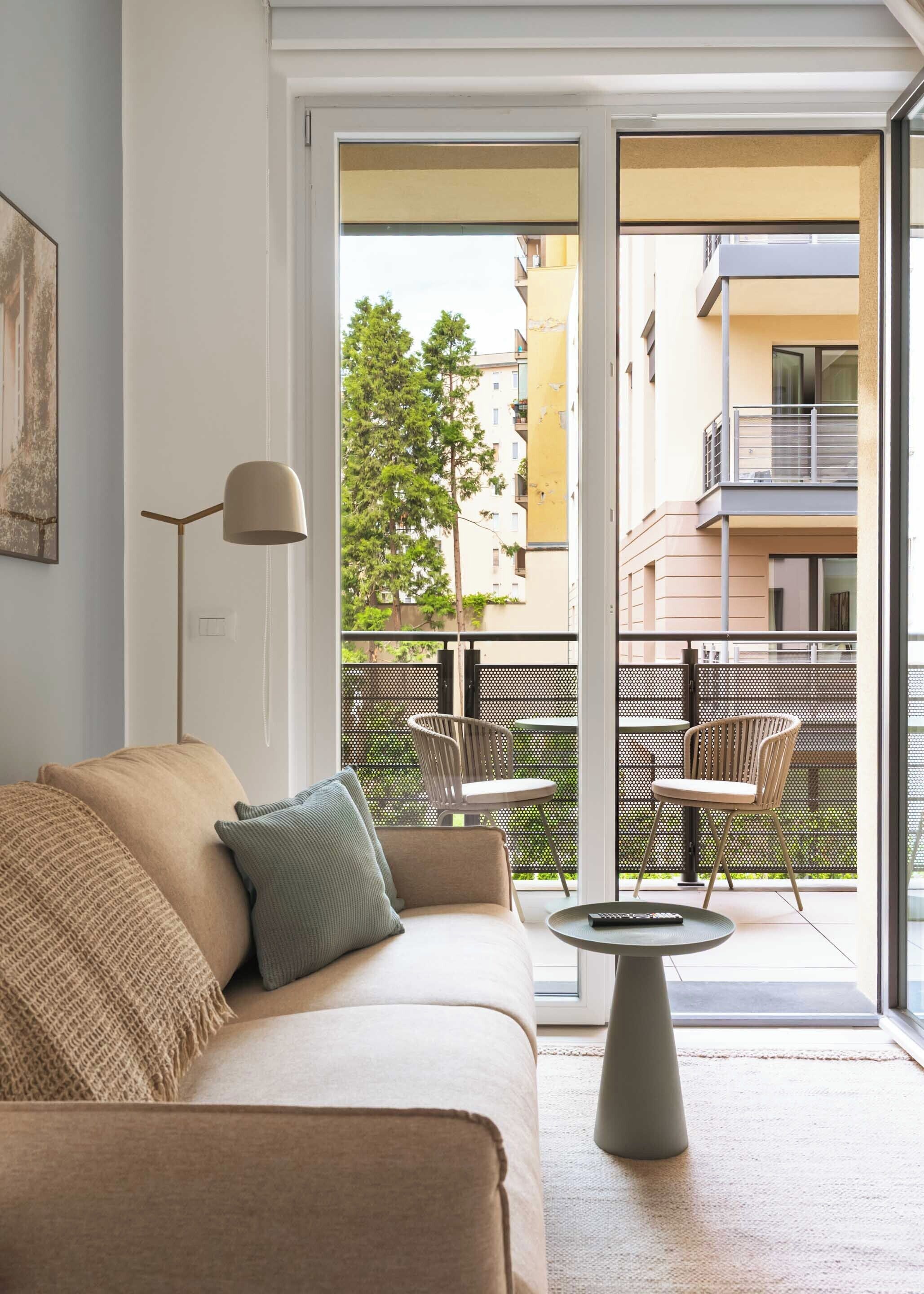 Studio with Terrace and Sofa Bed