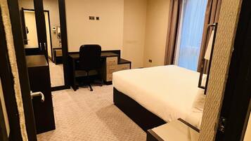 In-room safe, blackout curtains, soundproofing, iron/ironing board