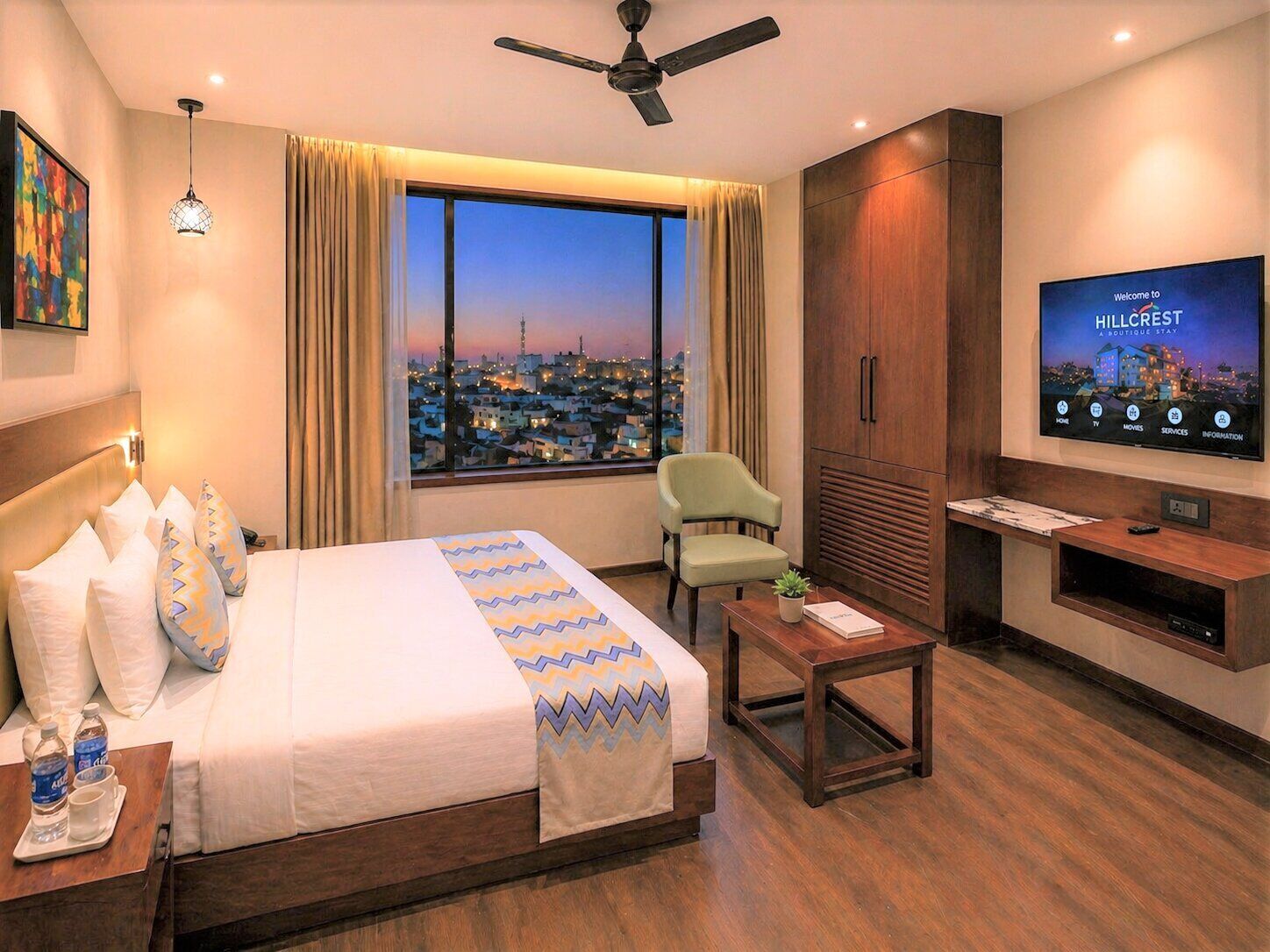 Basic-Doppelzimmer, Bergblick