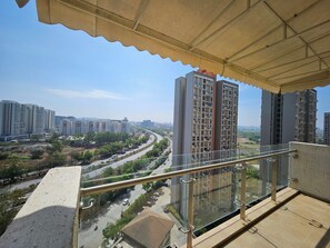 Family Apartment, Balcony, City View | Property grounds