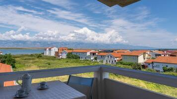 Standard Studio, Balcony, Partial Sea View | Outdoor dining