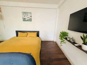 Basic Studio, Balcony, City View