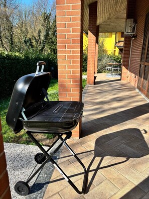 Terrace/patio - Spacious Italian garden villa near Milan & Rho (Vigano)