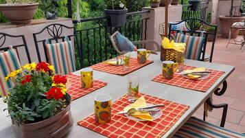 Udendørs spisemuligheder