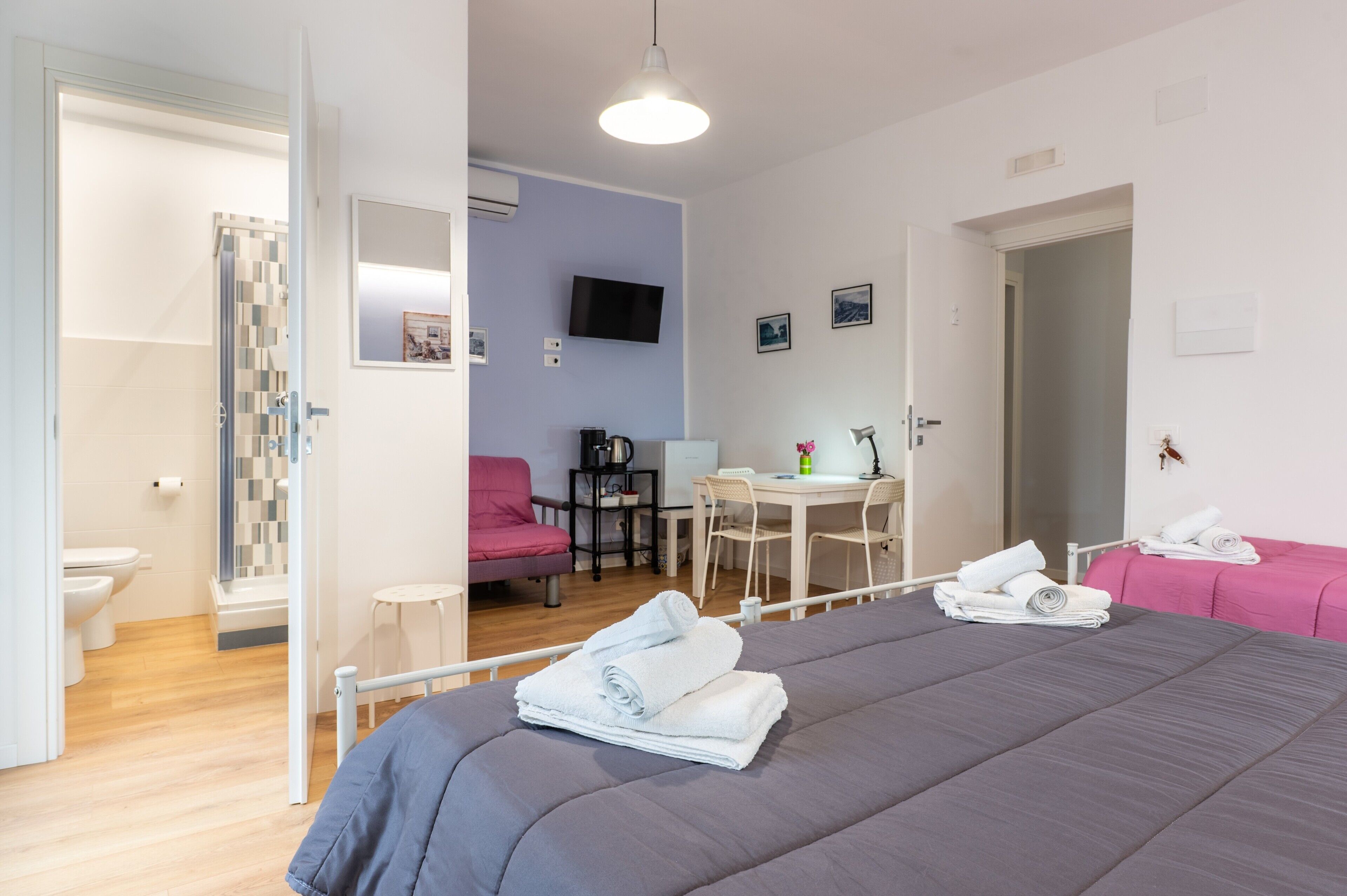 1 chambre, Wi-Fi, draps fournis