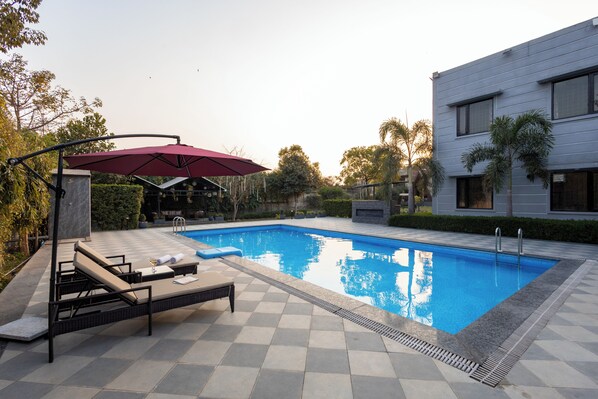 Pool - Alaya Stays KV Venture Mirage 3BHK Villa (Vatika)