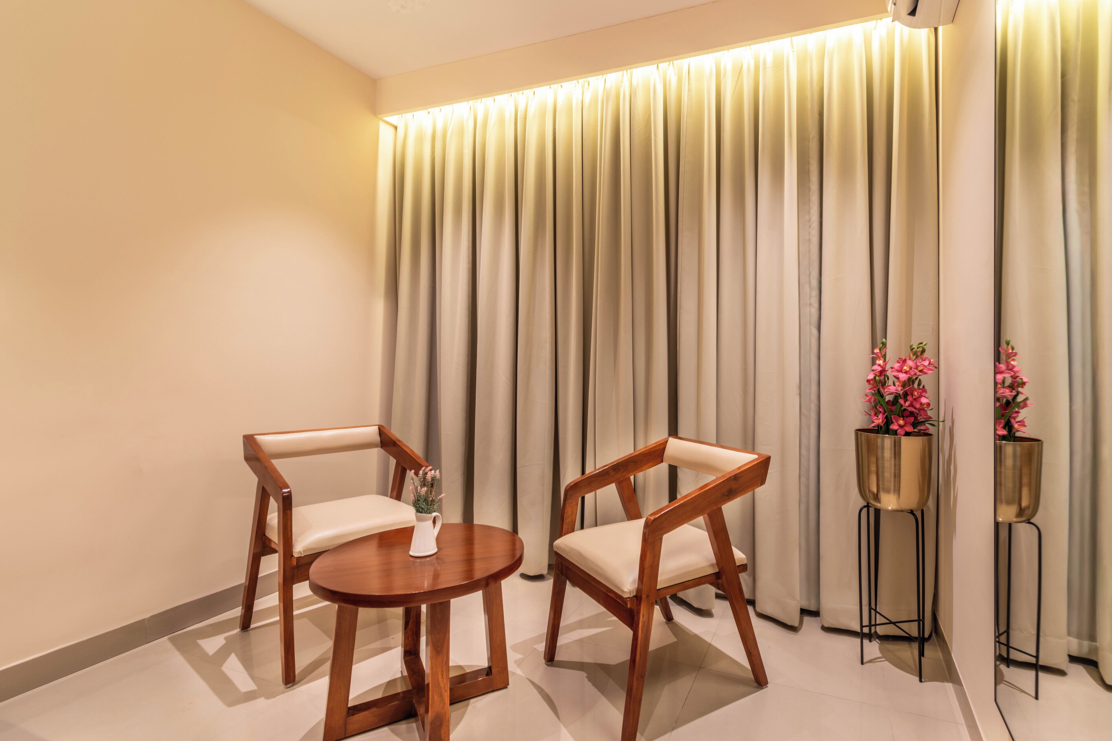 Studio, City View | Living area