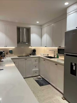 Private kitchen - Cozy studio at Portillo, Las Terrenas (Las Terrenas. El Portillo Residences.)