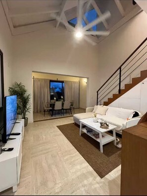 Living area - Cozy studio at Portillo, Las Terrenas (Las Terrenas. El Portillo Residences.)