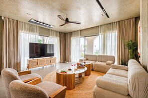 Living area - Elivaas Villa Fiorita Stuning 3BHK Villa (Jamwa Ramgarh)