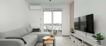 Air-conditioned Apartment | 2 Bedrooms, Balcony, Parking