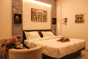 Desk, laptop workspace, free WiFi - The Glam By Sandane Homes (Greater Noida)