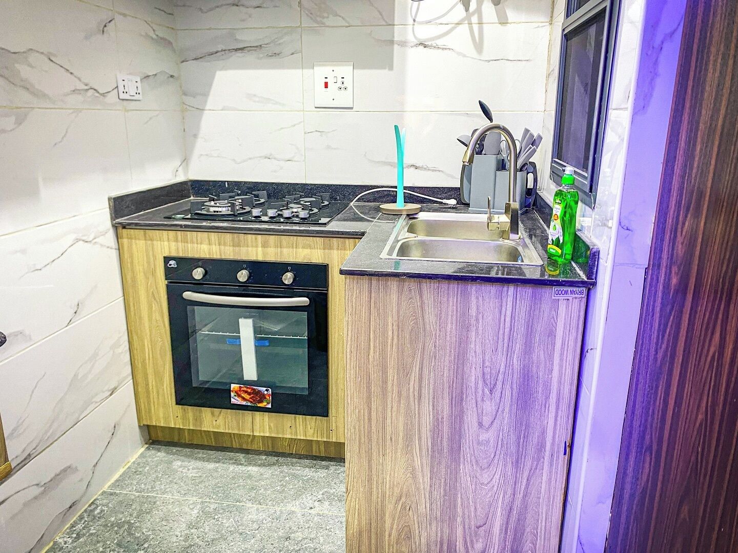 Economy Apartment, Balcony, City View | Private kitchen