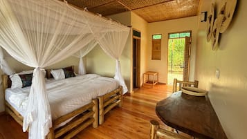 Habitació doble o amb dos llits individuals, vistes al jardí