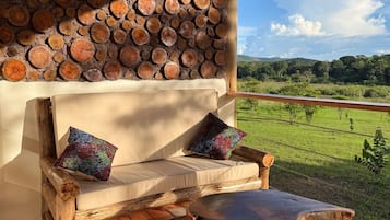 Double or Twin Room, Garden View | Terrace/patio