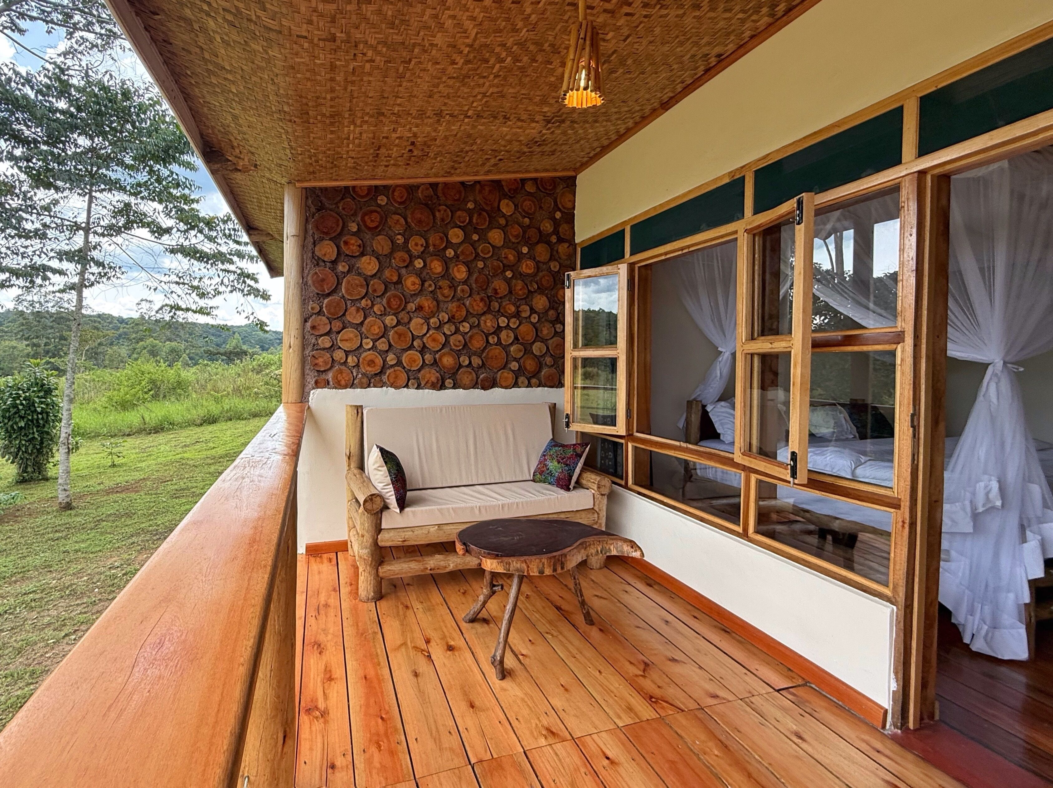 Double or Twin Room, Garden View | Terrace/patio