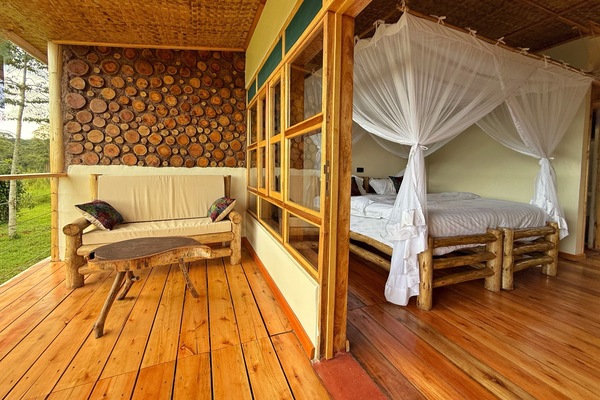 Double or Twin Room, Garden View | Desk, laptop workspace, WiFi (free)