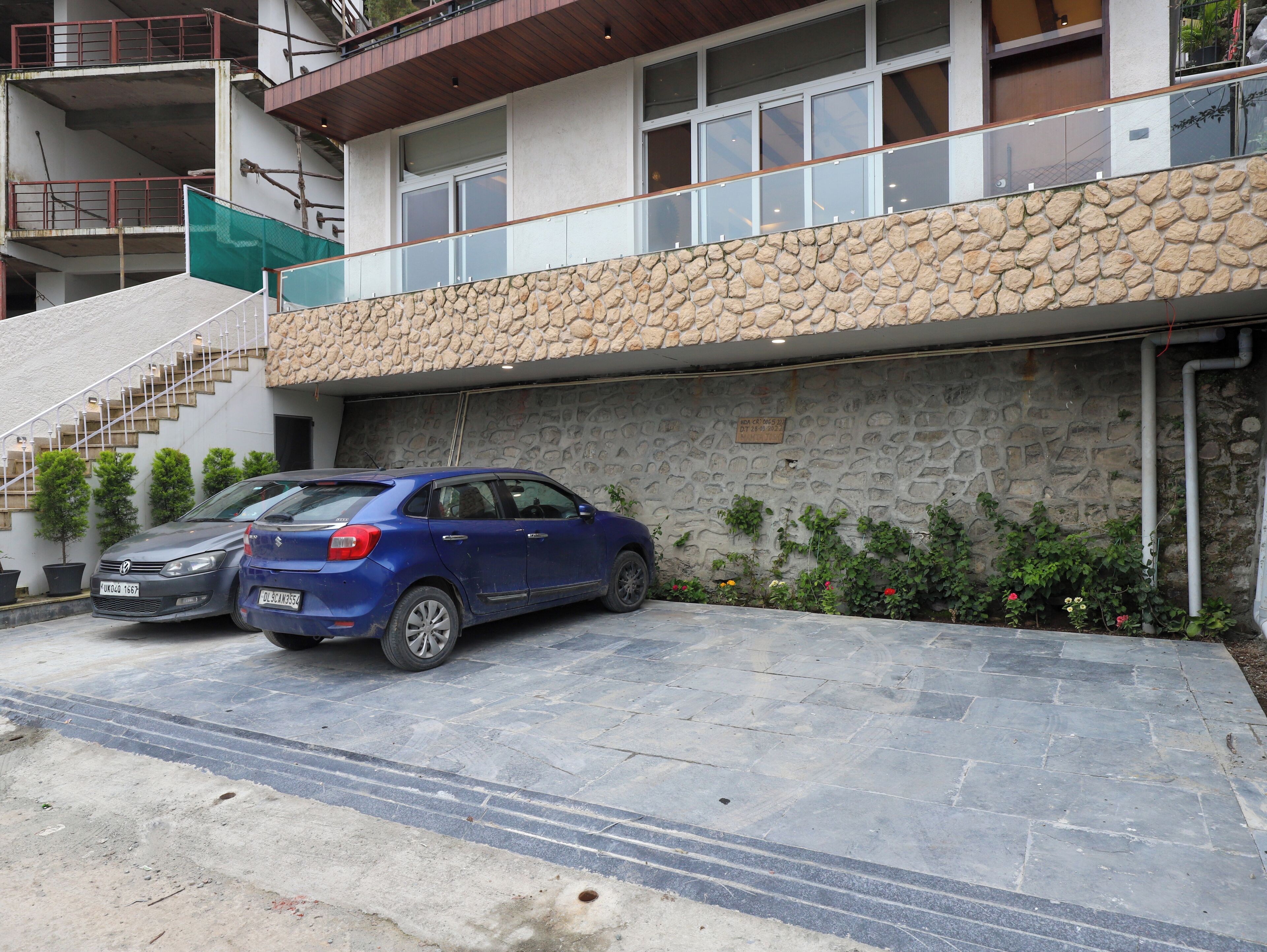 숙박 시설 구내