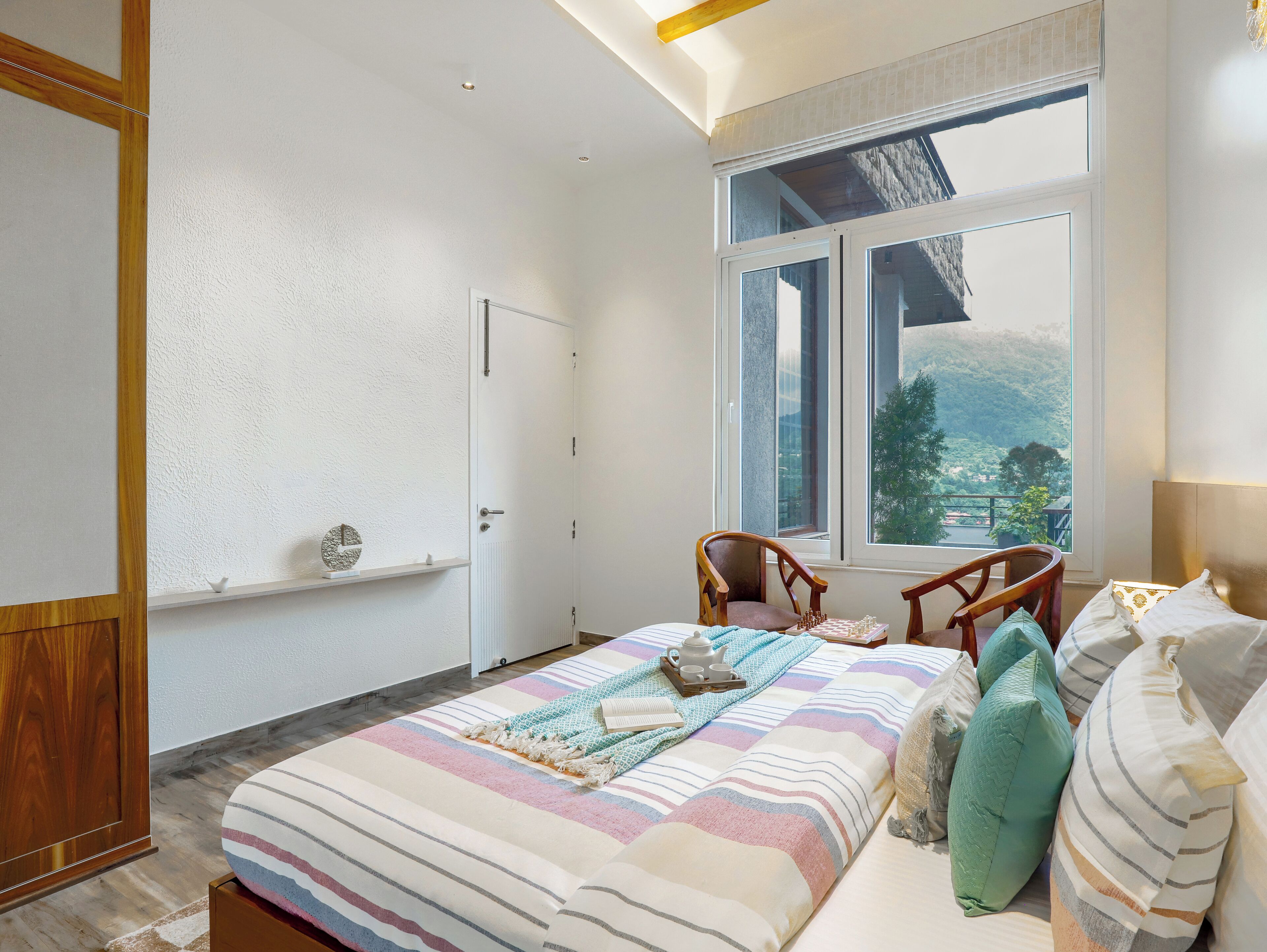 Biệt thự Deluxe, quang cảnh núi