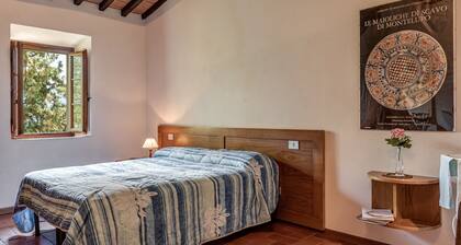 Monte Apartment with Panoramic Pool in Chianti