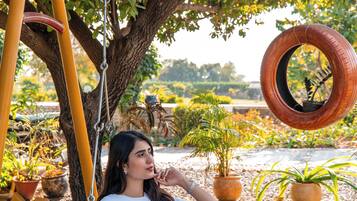 Overnattingsstedets uteområder