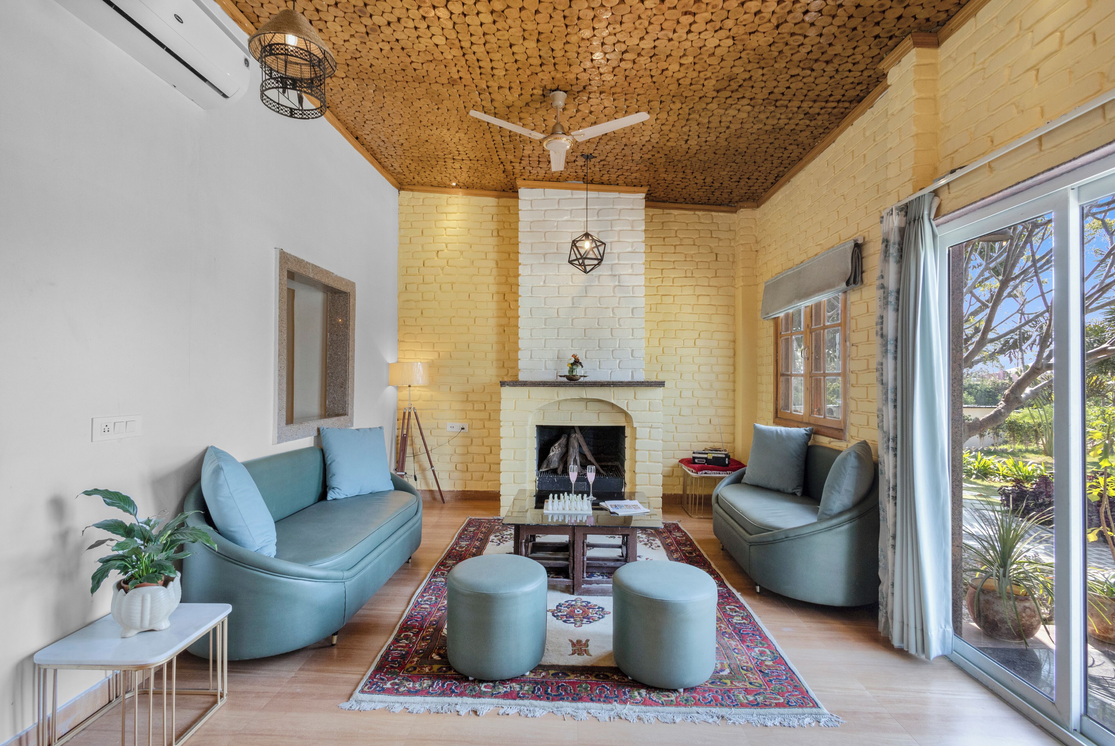 Villa Deluxe, vista collina | Area soggiorno