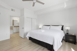 3 bedrooms, iron/ironing board, WiFi, bed sheets