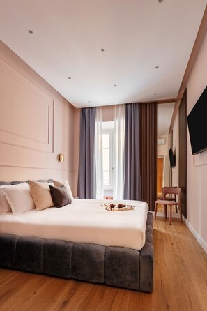 2 bedrooms, iron/ironing board, free WiFi, bed sheets - DEZA| Monti Incanto Boutique Apartment (Roma)