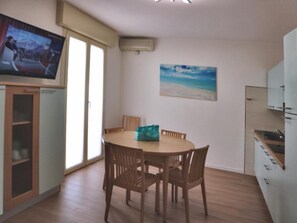Apartment, 2 Bedrooms, Balcony, City View | Dining room - Modern Apartment With two Terraces (Lignano Sabbiadoro)