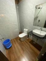 Standard Double Room | Bathroom | Free toiletries, slippers, towels, soap
