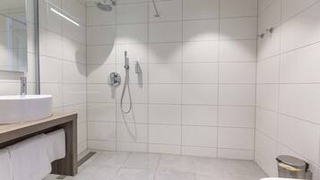 Hair dryer, towels