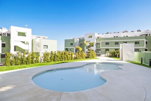 Pool - Boutique Apt | Golf, Sea & Mtn Views | Pool, Sauna & Gym | Mijas Costa (Bloque 1, Piso 2, Escalera 1, Puerta C)
