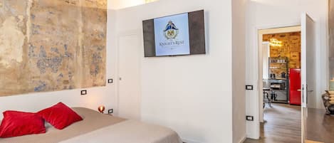 1 bedroom, travel crib, free WiFi, bed sheets