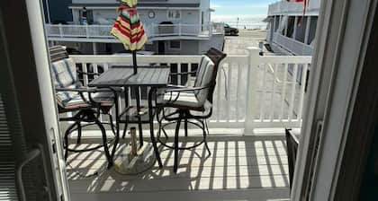 Oceanview Condo W/a Loft Retreat - Steps to the Beach!