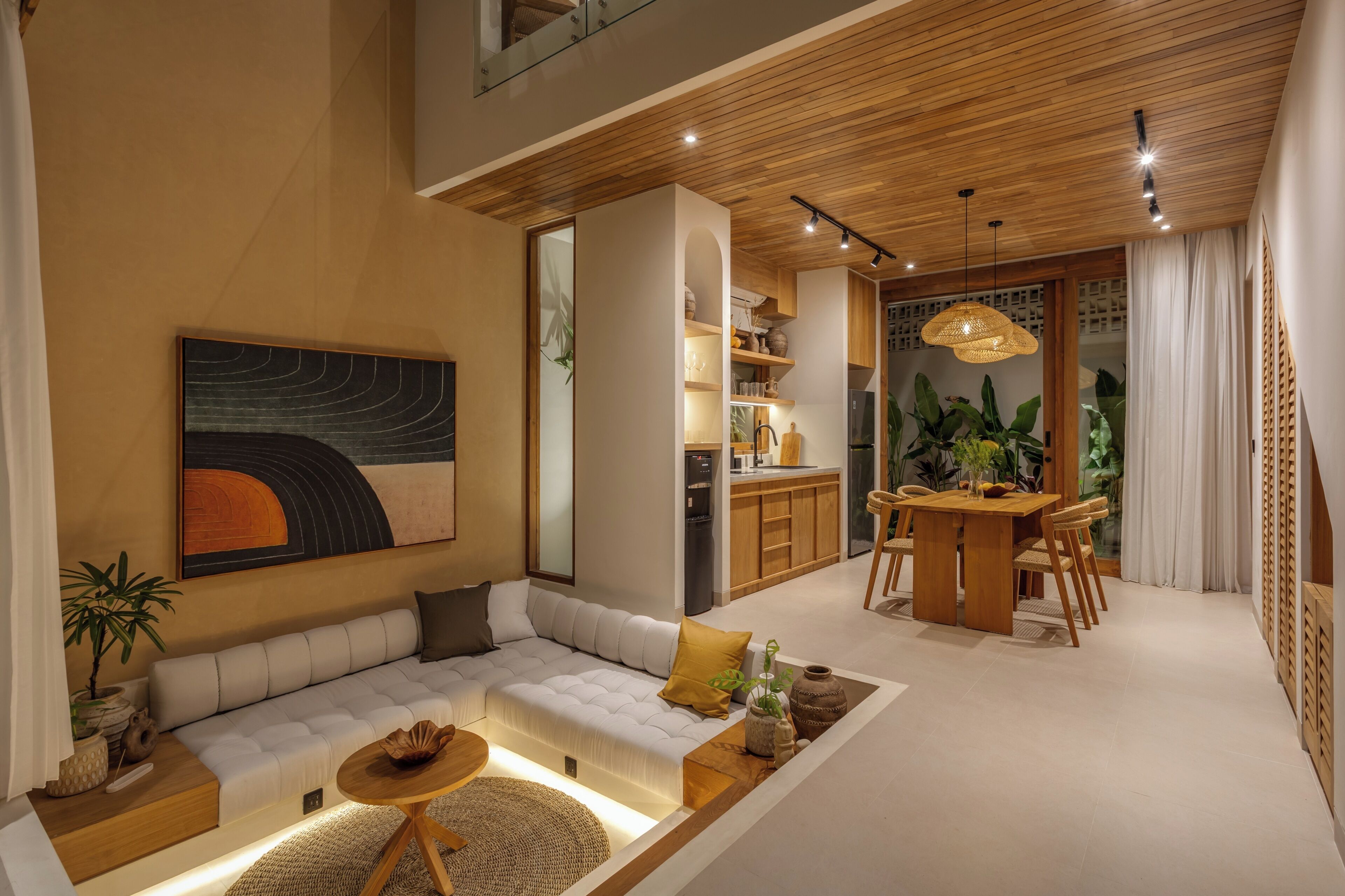 Área de sala de estar