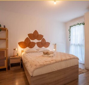 Iron/ironing board, WiFi, bed sheets - Chez Catarina | T2 | Sallanches (Sallanches)