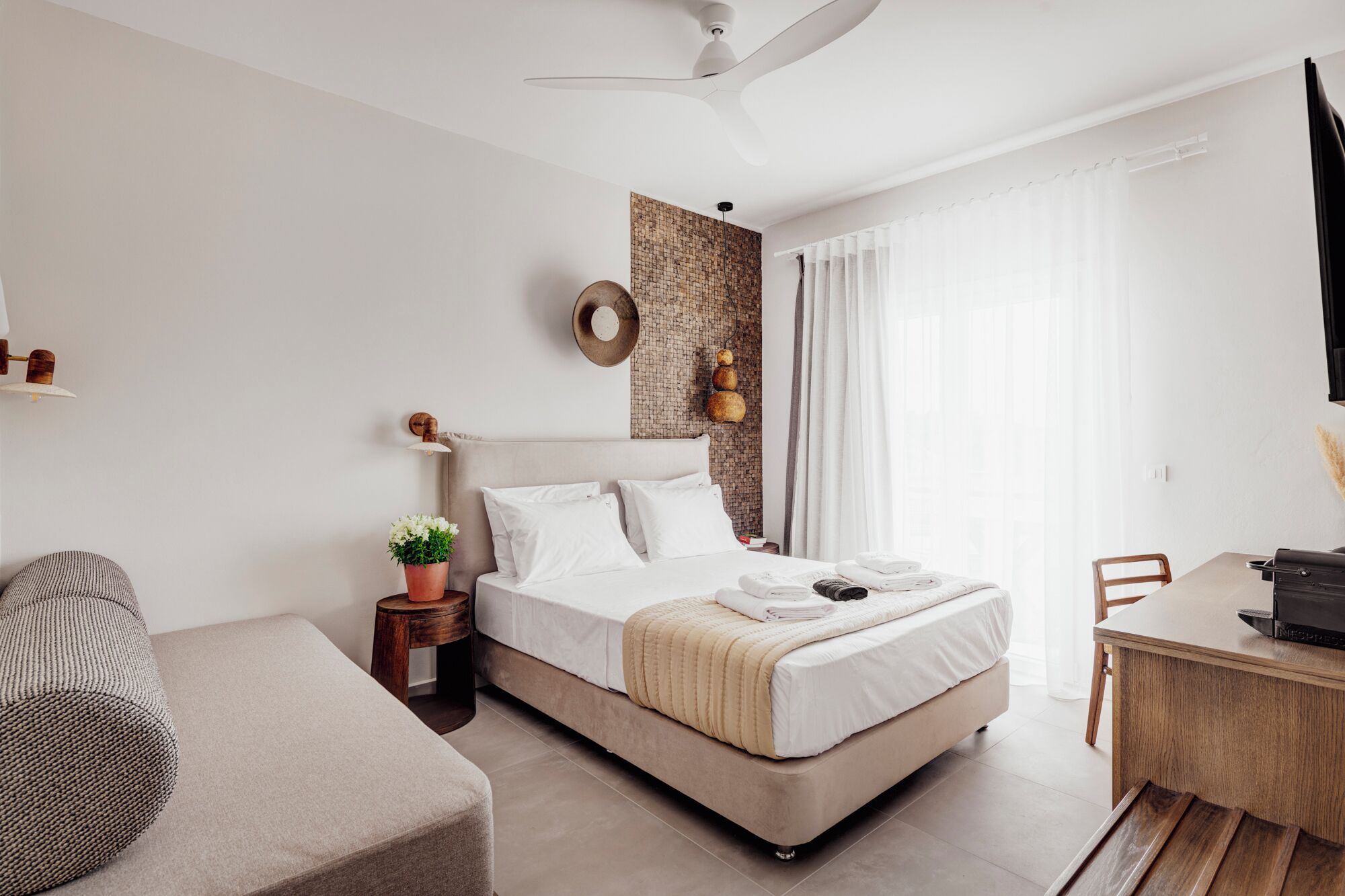 豪華雙人房, 陽台, 海景