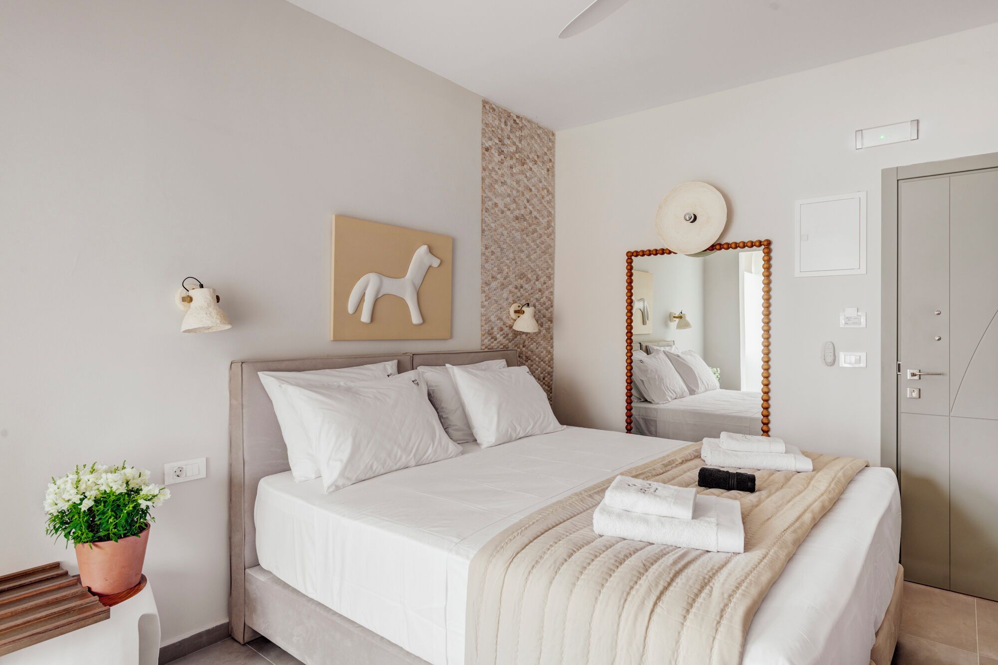 舒適雙人或雙床房, 花園景觀