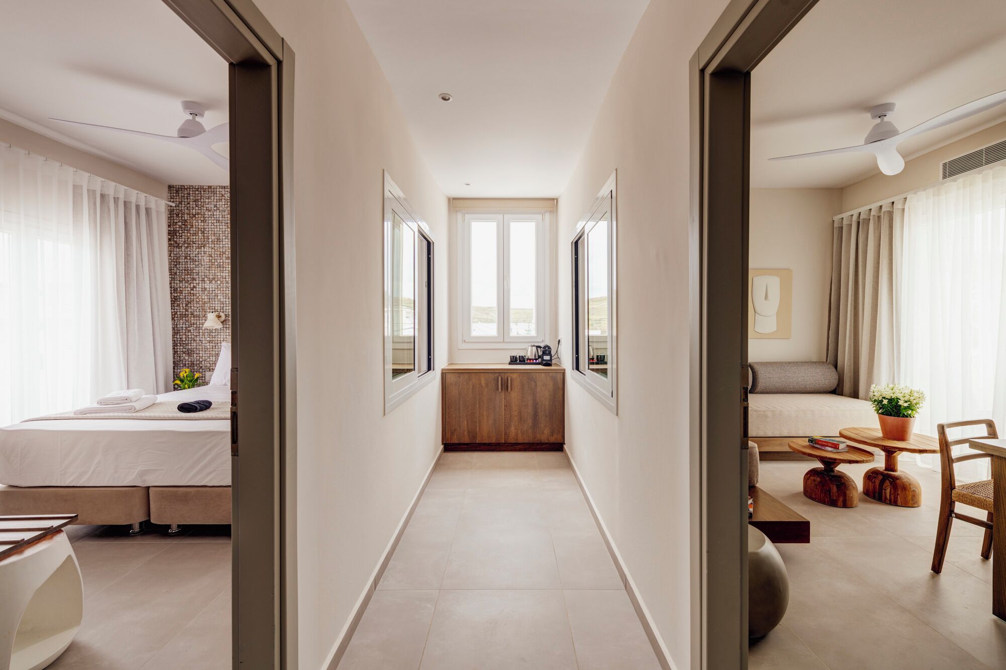 家庭套房, 海景