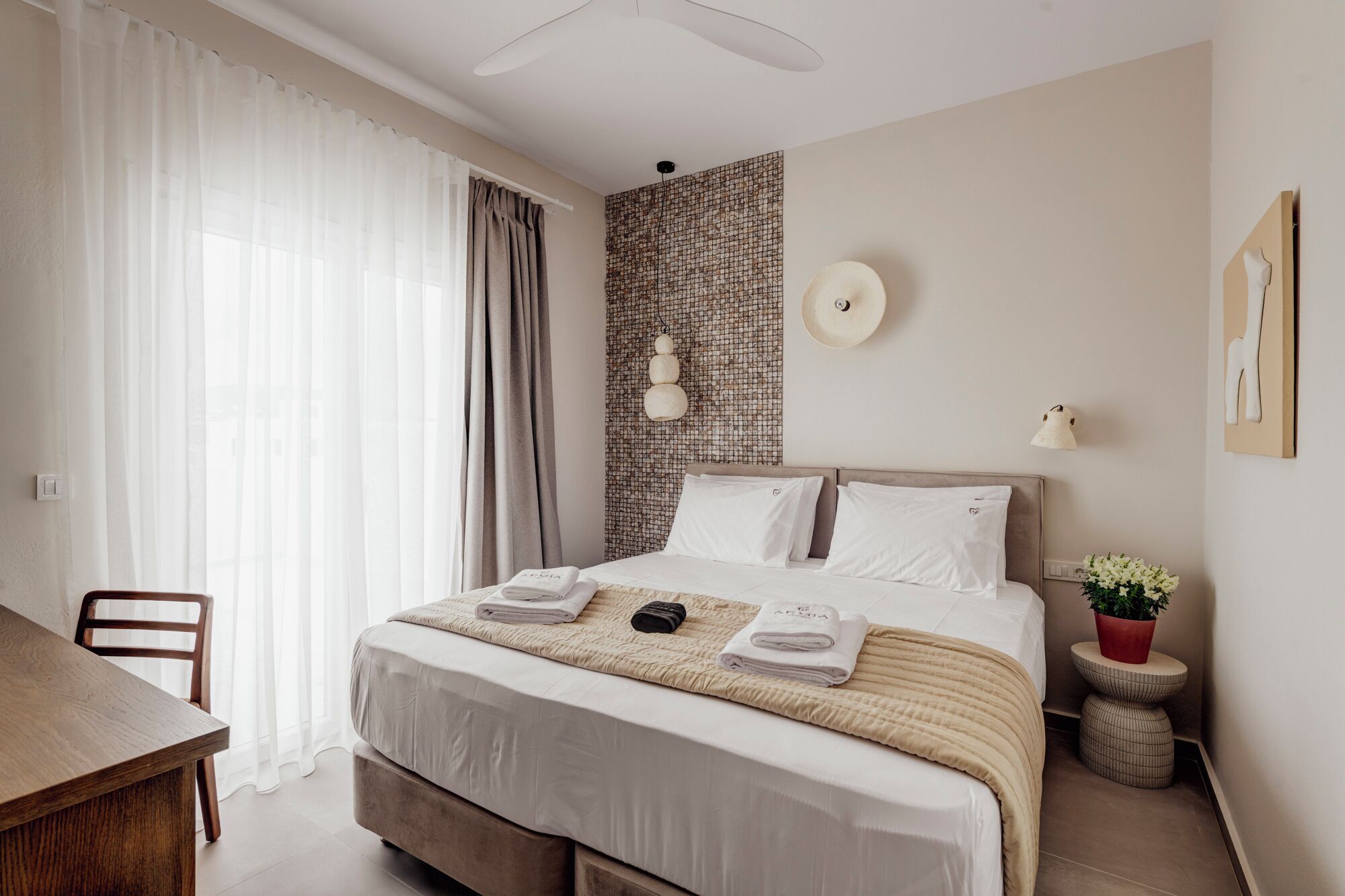 Standard-Doppel- oder -Zweibettzimmer, Balkon, Gartenblick