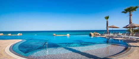 屋外プール、温水プール