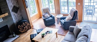 Remi Lake Escape. A four season lake front cottage.