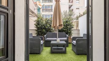 Suite Studio Familiale, vue jardin | Terrasse/Patio