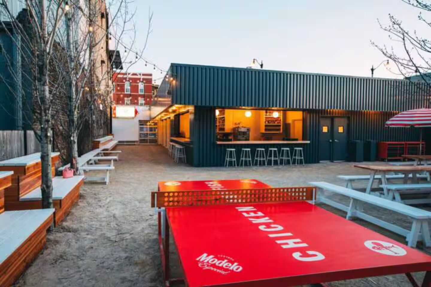 Outdoor dining
