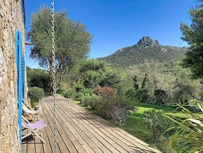 Terrace/patio - Very nice apartment in a pretty village house (Pigna)